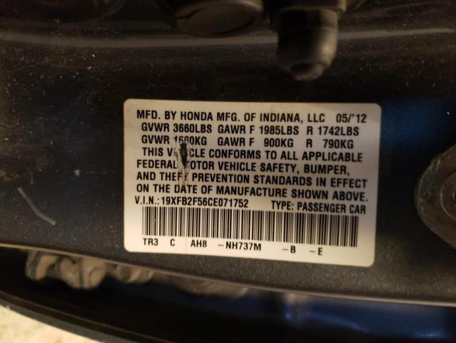 Photo 11 VIN: 1N4BL4EW3PN305807 - HONDA CIVIC 