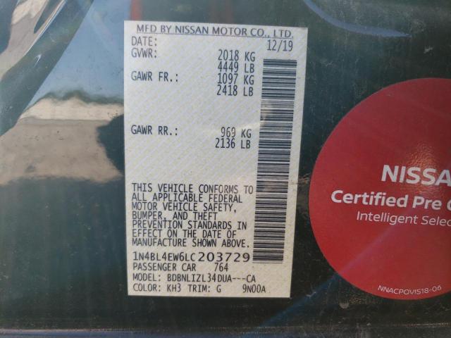 Photo 11 VIN: 1N4BL4EW6LC203729 - NISSAN ALTIMA SL 