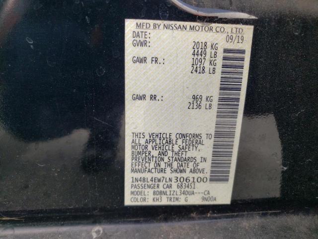 Photo 11 VIN: 1N4BL4EW7LN306100 - NISSAN ALTIMA SL 