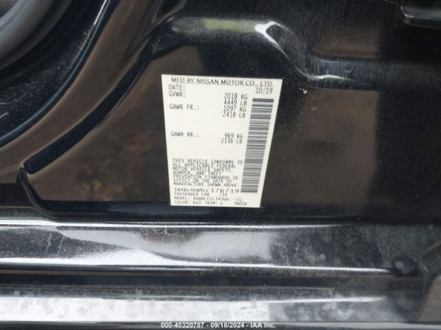 Photo 8 VIN: 1N4BL4EW9LC176719 - NISSAN ALTIMA 