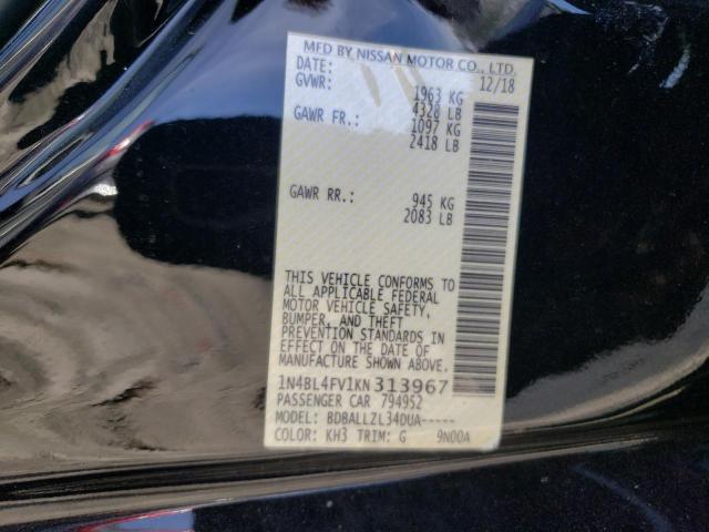 Photo 11 VIN: 1N4BL4FV1KN313967 - NISSAN ALTIMA PLA 