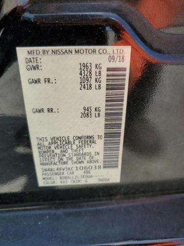 Photo 12 VIN: 1N4BL4FV3KC106038 - NISSAN ALTIMA 