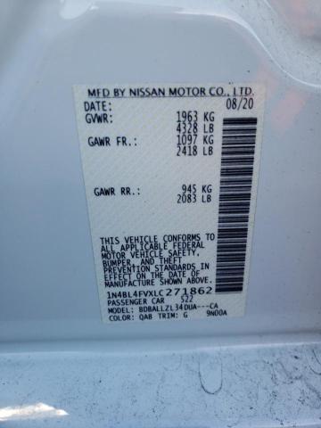 Photo 9 VIN: 1N4BL4FVXLC271862 - NISSAN ALTIMA PLA 