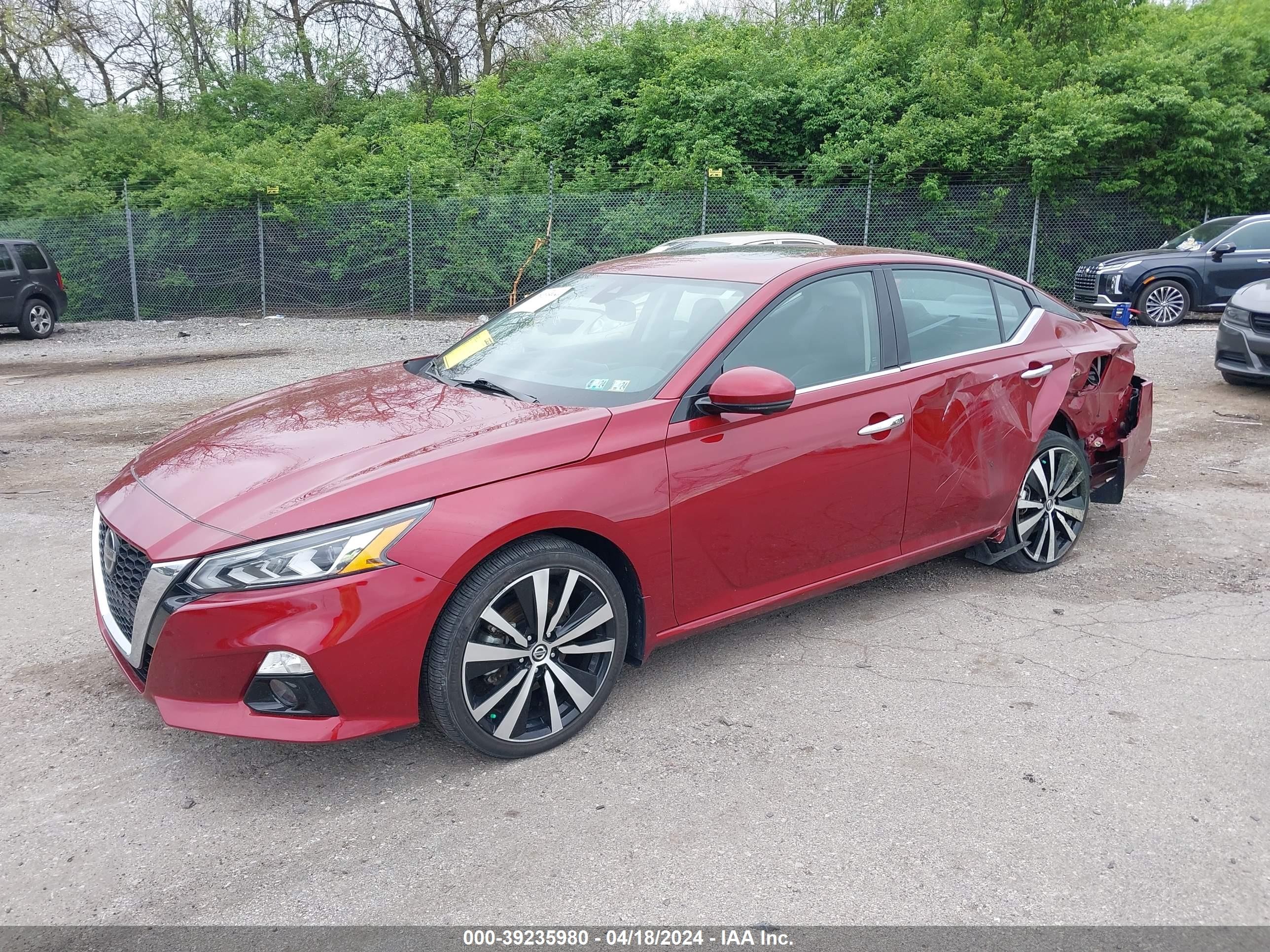 Photo 1 VIN: 1N4BL4FW4MN302859 - NISSAN ALTIMA 