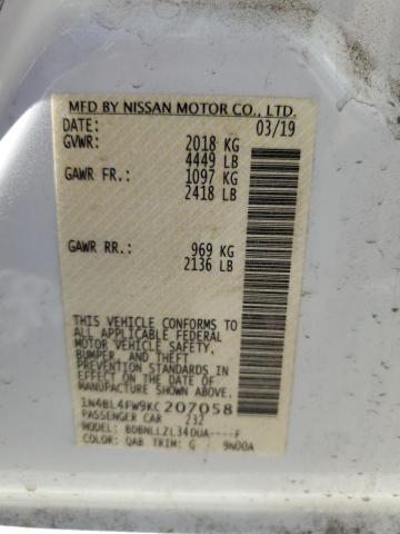 Photo 11 VIN: 1N4BL4FW9KC207058 - NISSAN ALTIMA PLA 