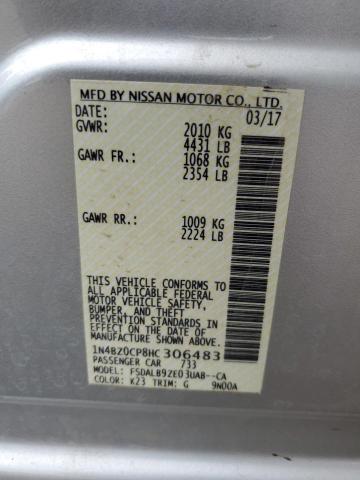 Photo 12 VIN: 1N4BZ0CP8HC306483 - NISSAN LEAF 