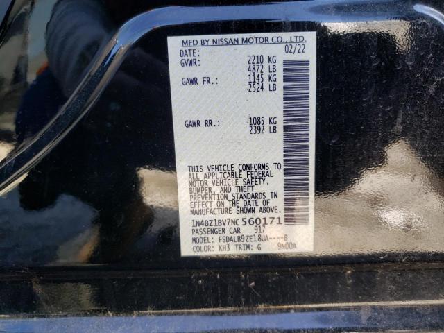 Photo 12 VIN: 1N4BZ1BV7NC560171 - NISSAN LEAF 