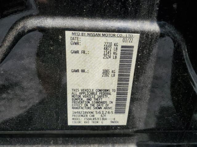 Photo 12 VIN: 1N4BZ1BVXNC561265 - NISSAN LEAF 