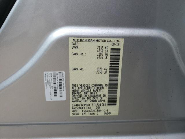 Photo 11 VIN: 1N4BZ1CP6KC318404 - NISSAN LEAF 