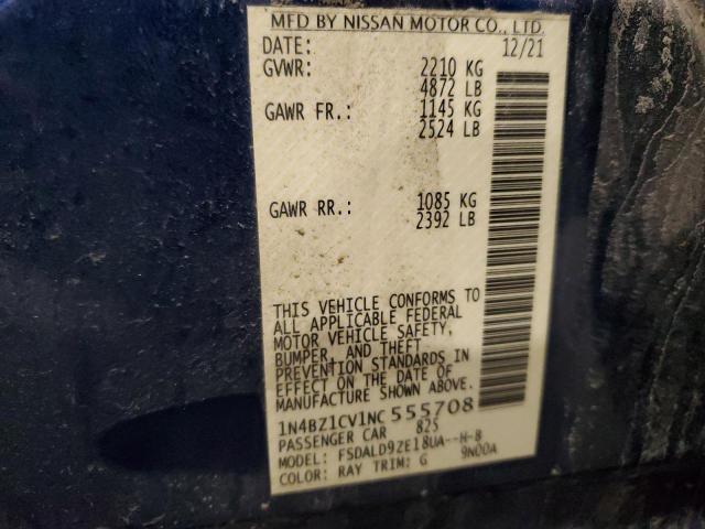 Photo 11 VIN: 1N4BZ1CV1NC555708 - NISSAN LEAF 