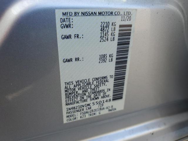 Photo 11 VIN: 1N4BZ1DV1MC550148 - NISSAN LEAF 