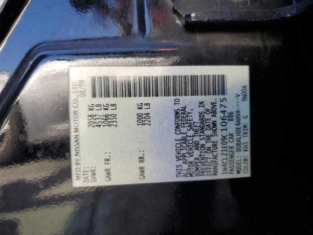 Photo 11 VIN: 1N4CL21E09C106475 - NISSAN ALTIMA HYB 