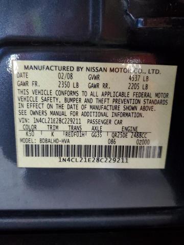 Photo 11 VIN: 1N4CL21E28C229211 - NISSAN ALTIMA HYB 