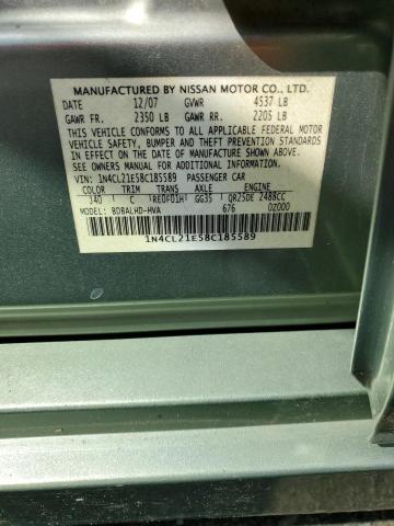 Photo 11 VIN: 1N4CL21E58C185589 - NISSAN ALTIMA HYB 