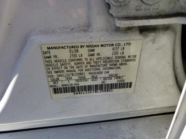 Photo 11 VIN: 1N4CL21E78C209861 - NISSAN ALTIMA HYB 