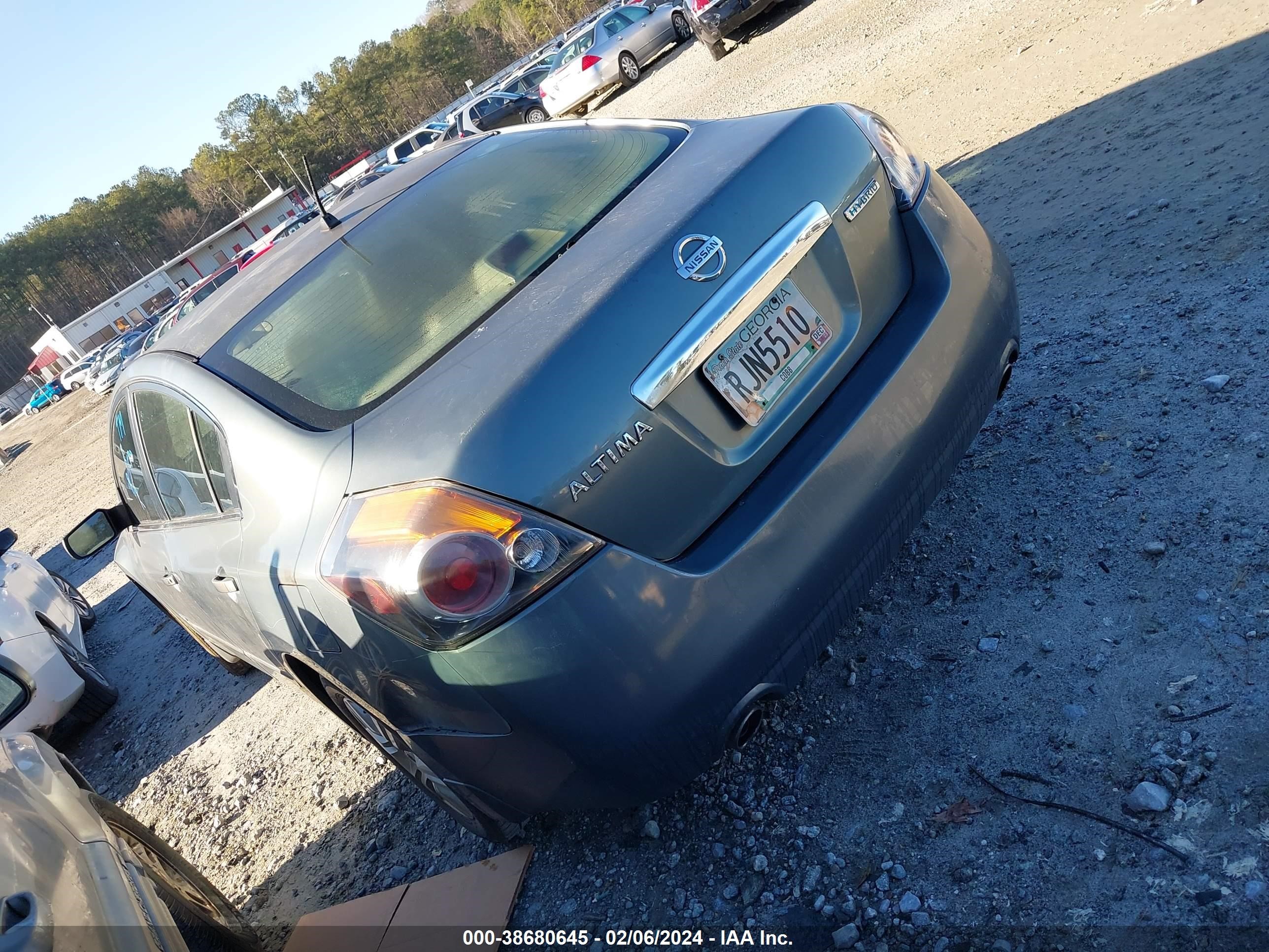 Photo 2 VIN: 1N4CL2AP0AC129437 - NISSAN ALTIMA HYBRID 