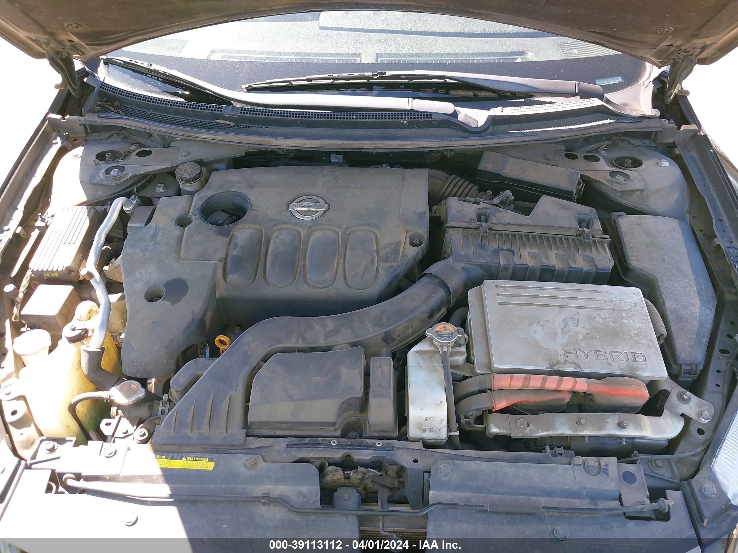 Photo 9 VIN: 1N4CL2AP1BC105570 - NISSAN ALTIMA 