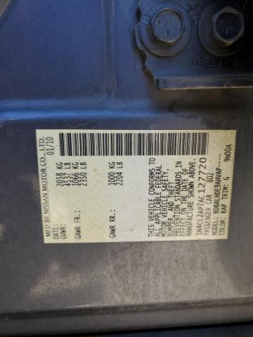 Photo 11 VIN: 1N4CL2AP7AC127720 - NISSAN ALTIMA HYB 