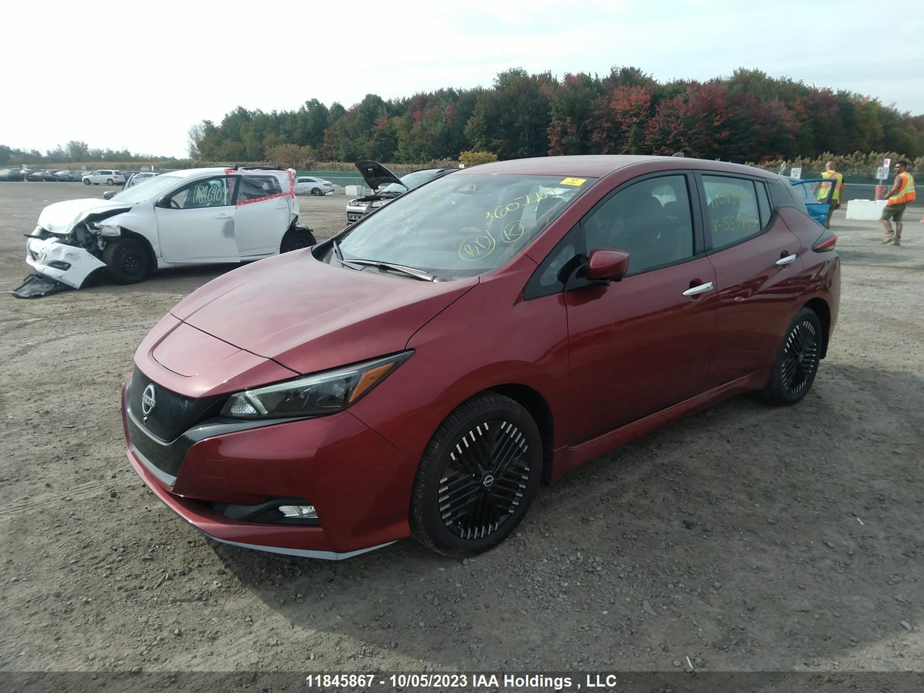 Photo 1 VIN: 1N4CZ1CV1PC559474 - NISSAN LEAF 