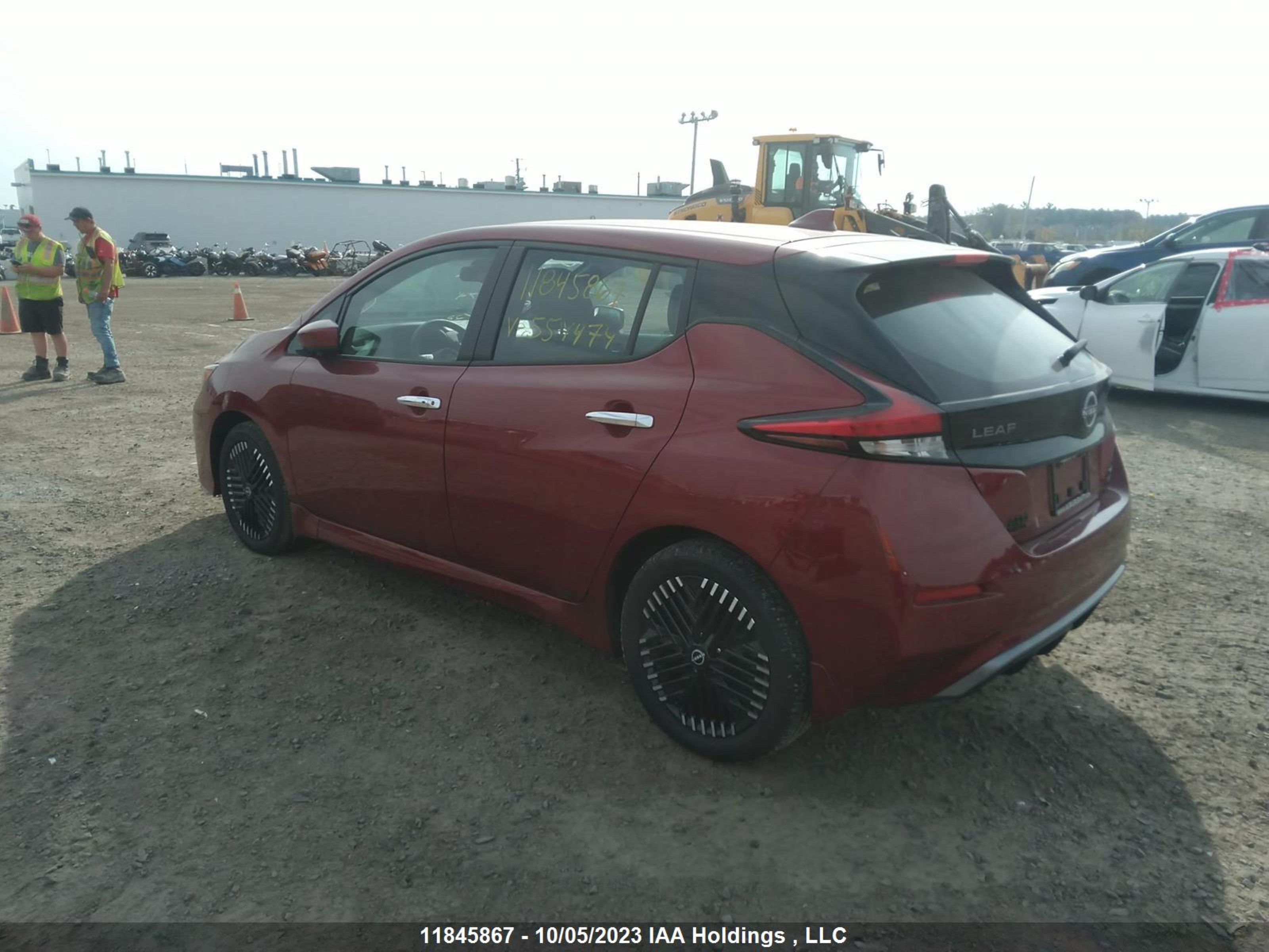 Photo 2 VIN: 1N4CZ1CV1PC559474 - NISSAN LEAF 