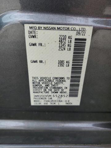 Photo 11 VIN: 1N4CZ1CV5PC552852 - NISSAN LEAF 