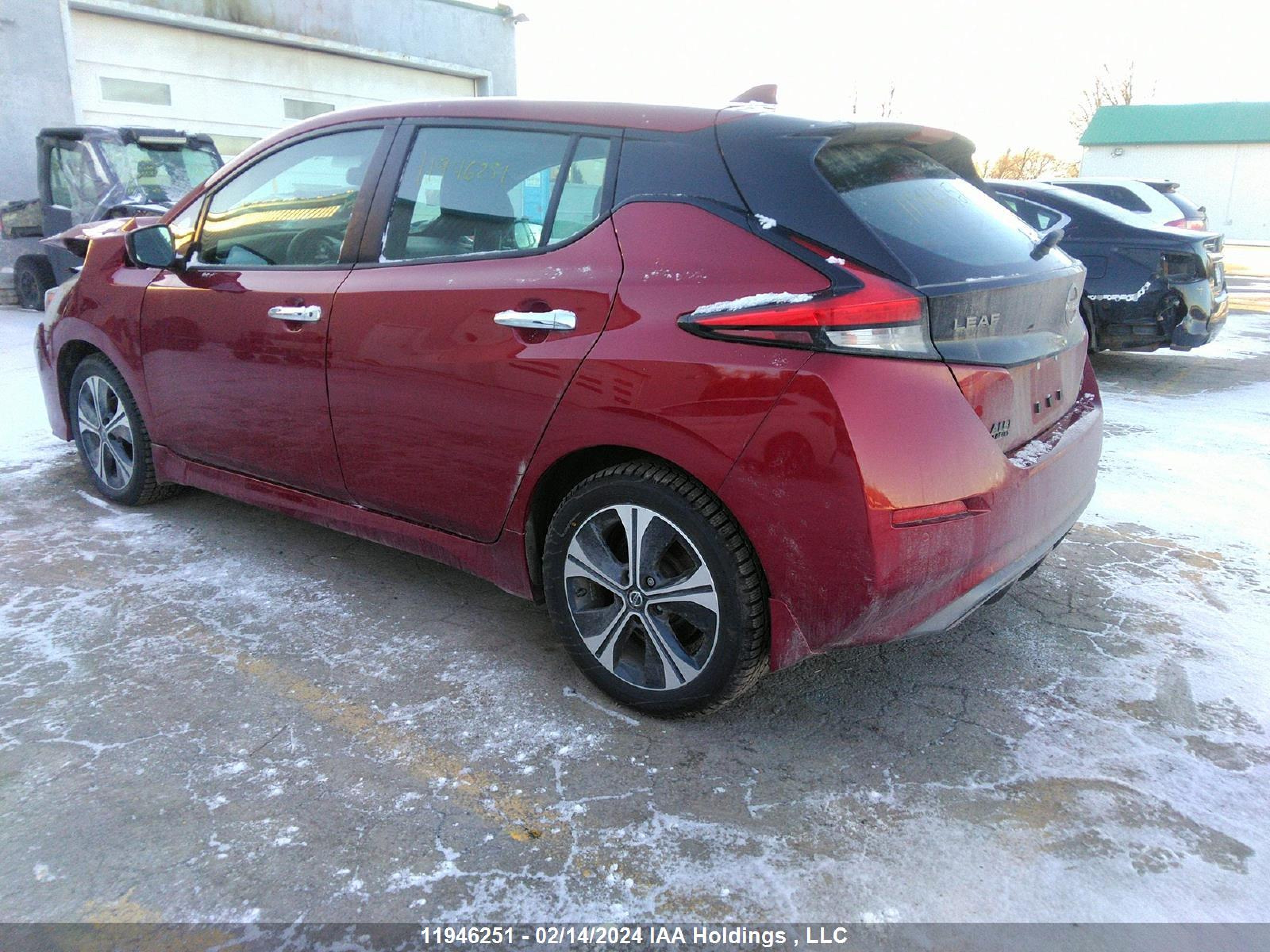 Photo 2 VIN: 1N4CZ1CV7PC561908 - NISSAN LEAF 