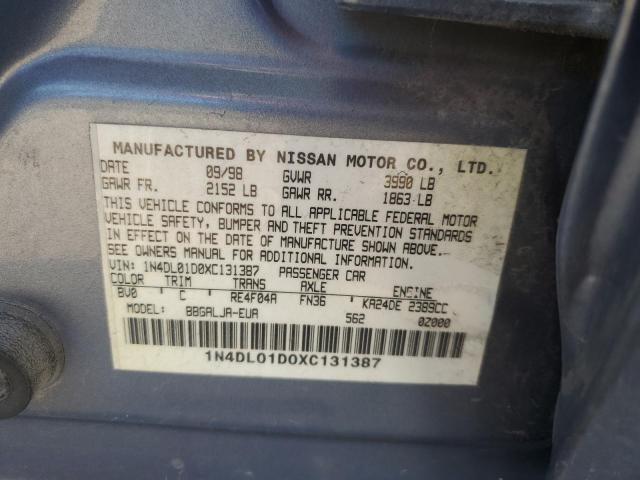 Photo 12 VIN: 1N4DL01D0XC131387 - NISSAN ALTIMA 