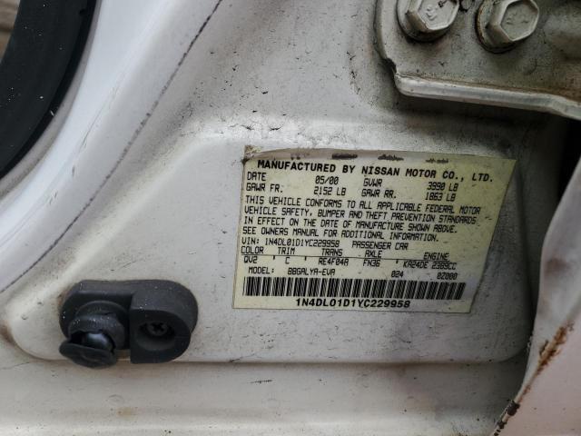 Photo 12 VIN: 1N4DL01D1YC229958 - NISSAN ALTIMA 