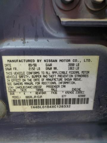 Photo 12 VIN: 1N4DL01D4XC128332 - NISSAN ALTIMA 