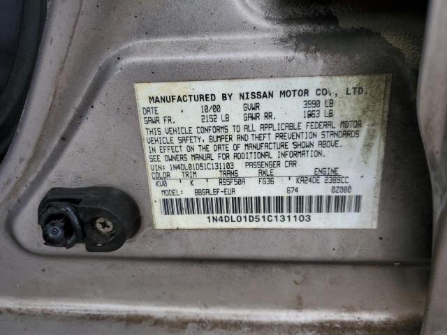 Photo 11 VIN: 1N4DL01D51C131103 - NISSAN ALTIMA 