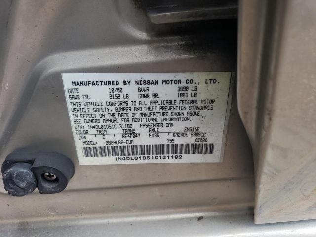 Photo 11 VIN: 1N4DL01D51C131182 - NISSAN ALTIMA 