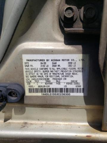 Photo 11 VIN: 1N4DL01D5XC236300 - NISSAN ALTIMA 