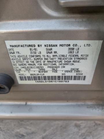 Photo 12 VIN: 1N4DL01D61C169763 - NISSAN ALTIMA XE 