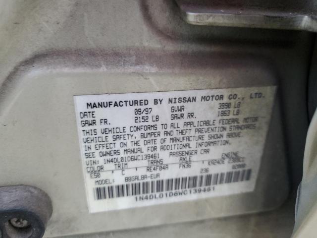 Photo 11 VIN: 1N4DL01D6WC139461 - NISSAN ALTIMA XE 