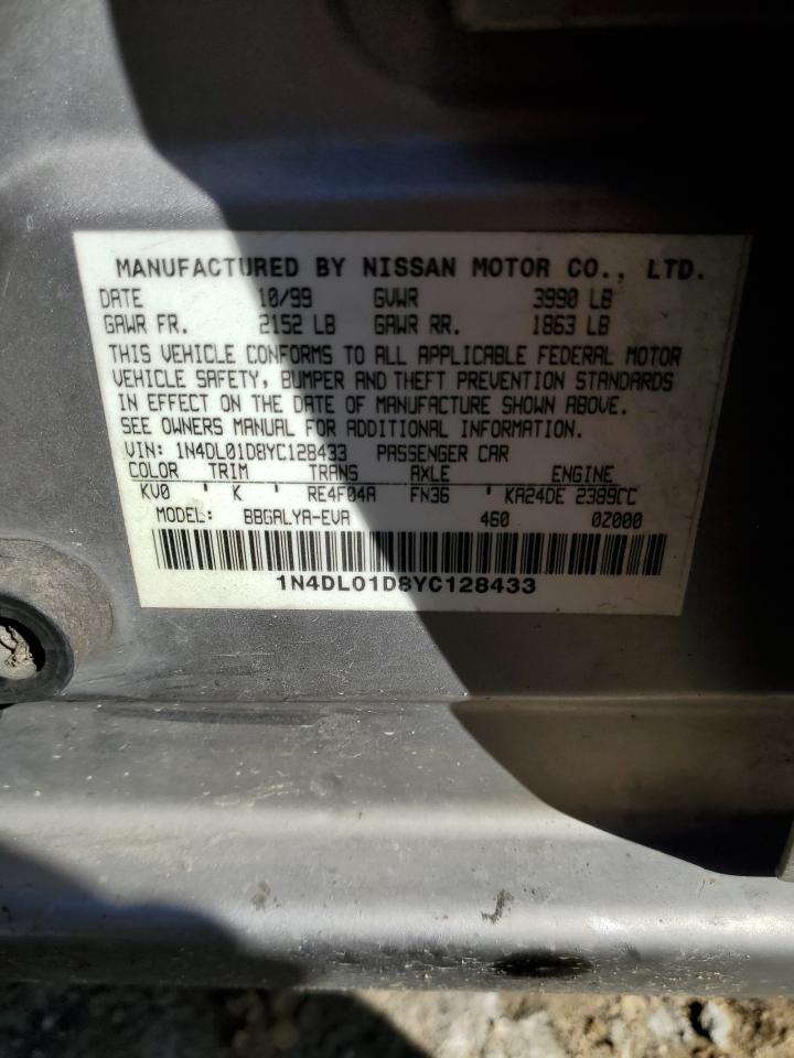 Photo 12 VIN: 1N4DL01D8YC128433 - NISSAN ALTIMA 