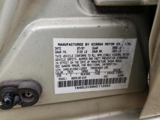 Photo 9 VIN: 1N4DL01D9WC112593 - NISSAN ALTIMA XE 