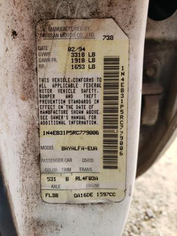 Photo 11 VIN: 1N4EB31P5RC779006 - NISSAN SENTRA 