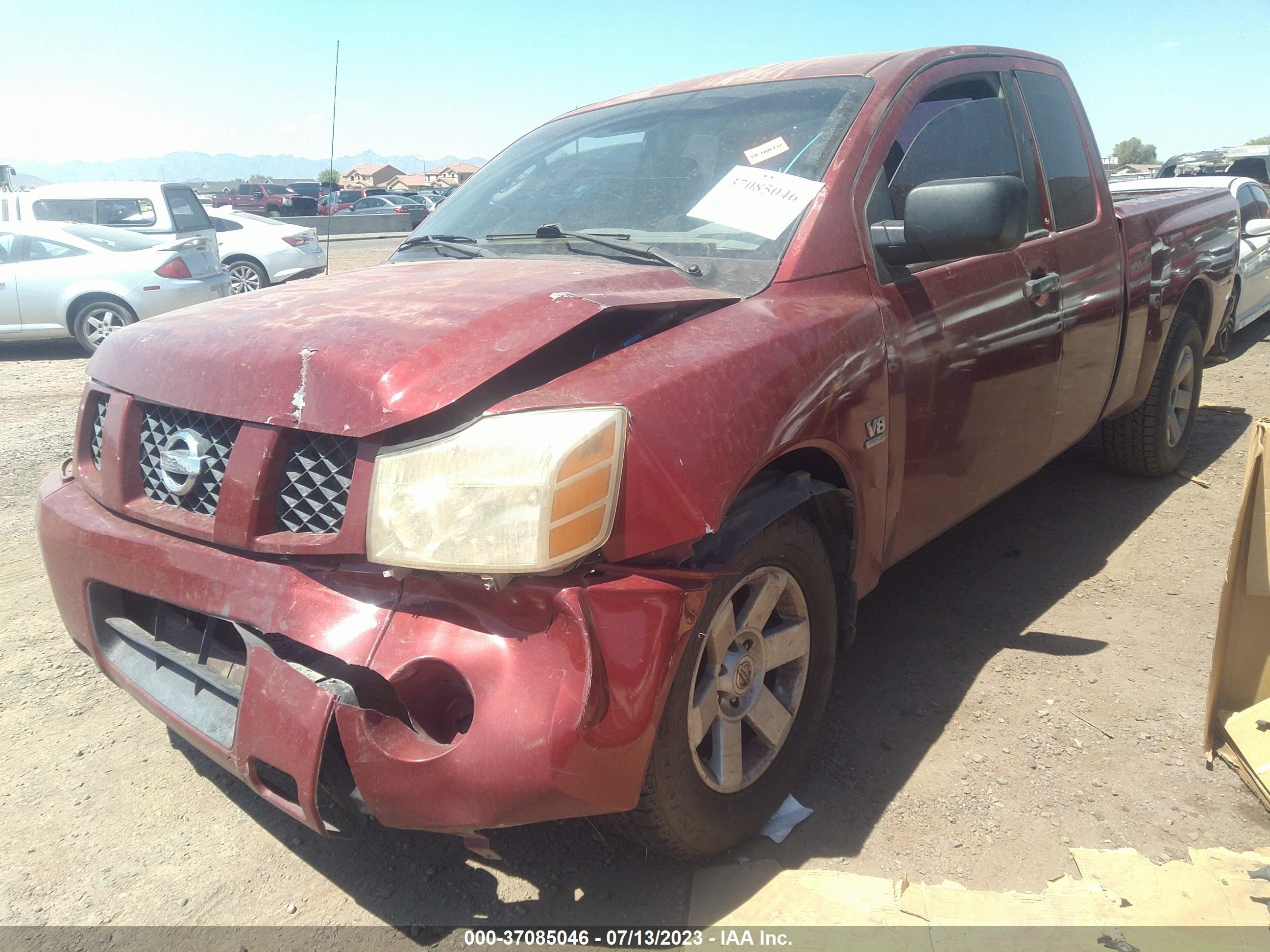 Photo 1 VIN: 1N6AA06A84N527257 - NISSAN TITAN 