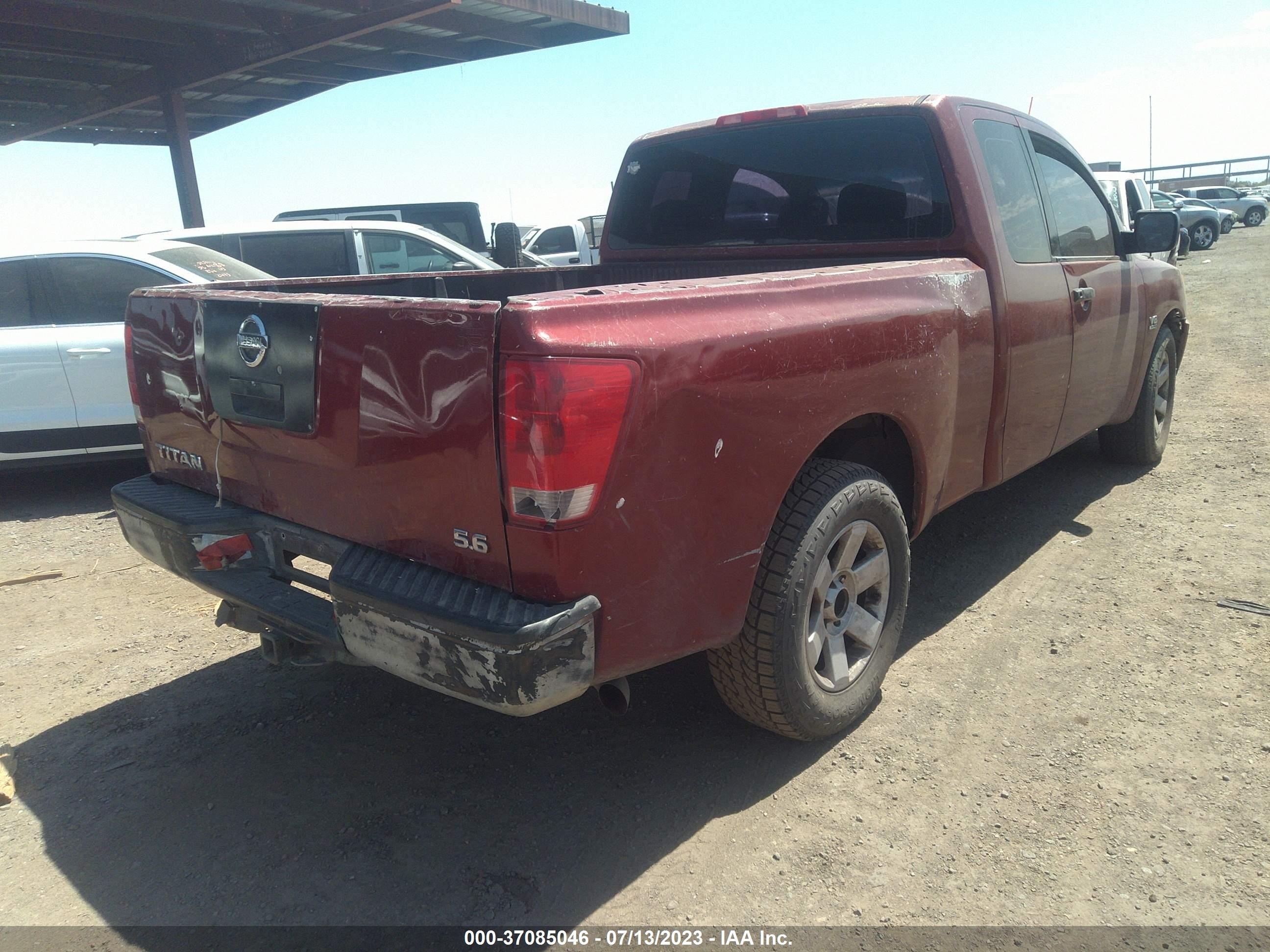 Photo 3 VIN: 1N6AA06A84N527257 - NISSAN TITAN 