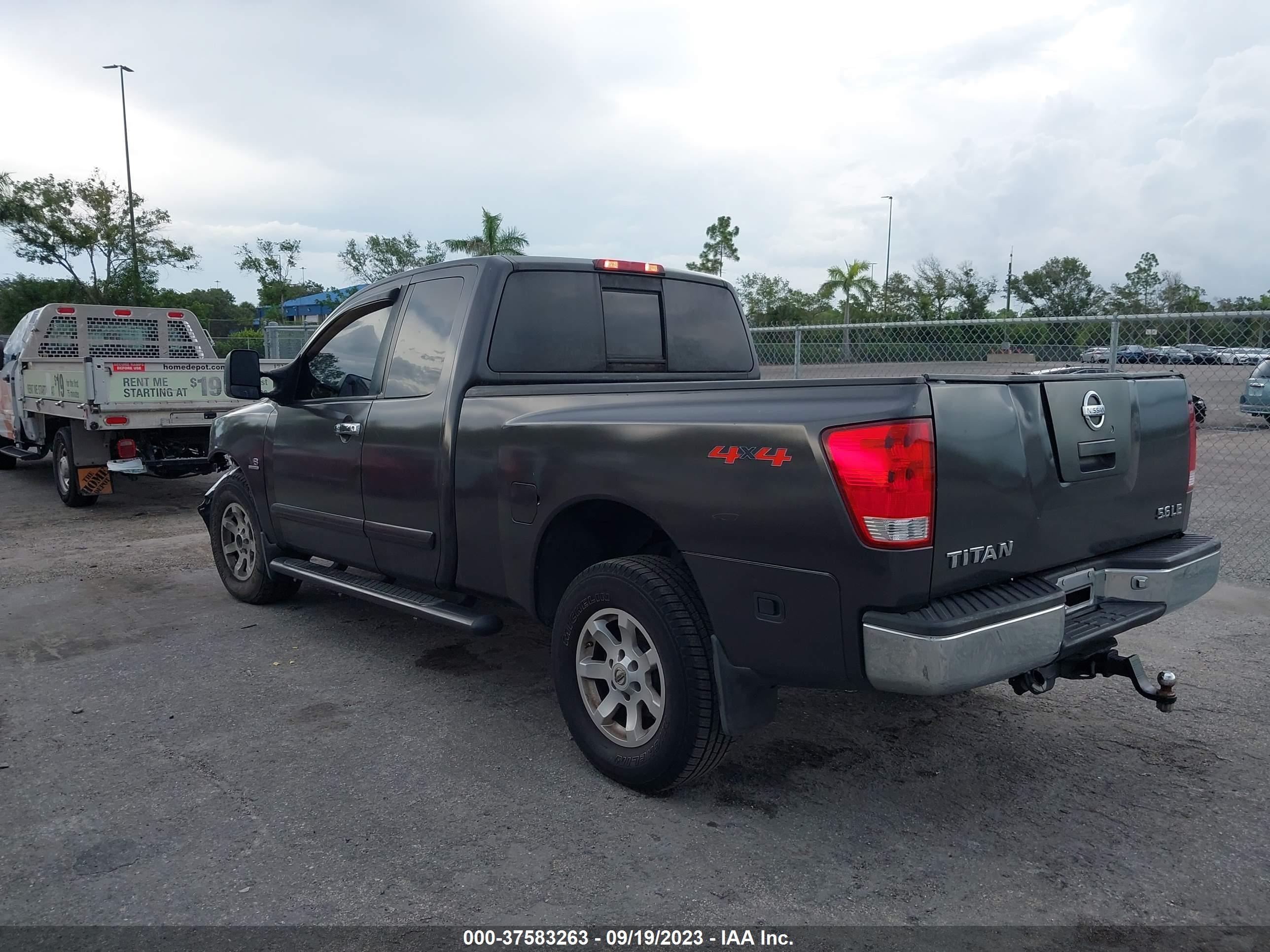 Photo 2 VIN: 1N6AA06BX4N567655 - NISSAN TITAN 