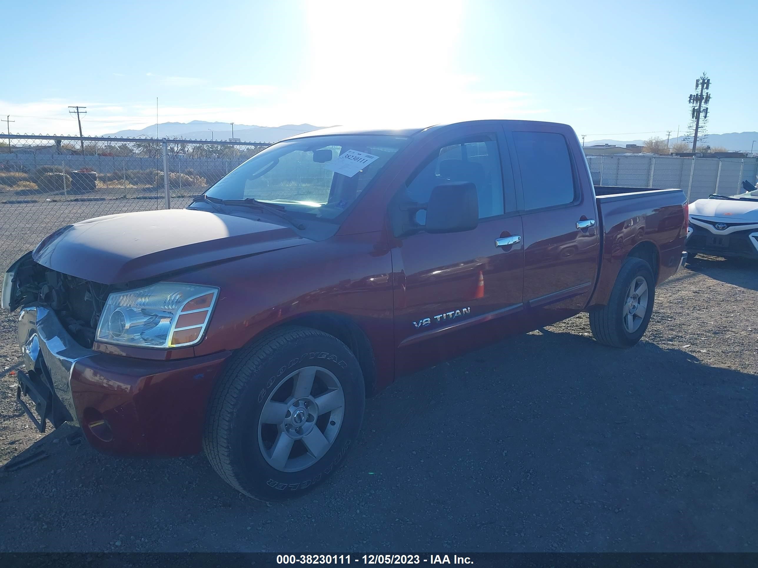 Photo 1 VIN: 1N6AA07A06N508705 - NISSAN TITAN 