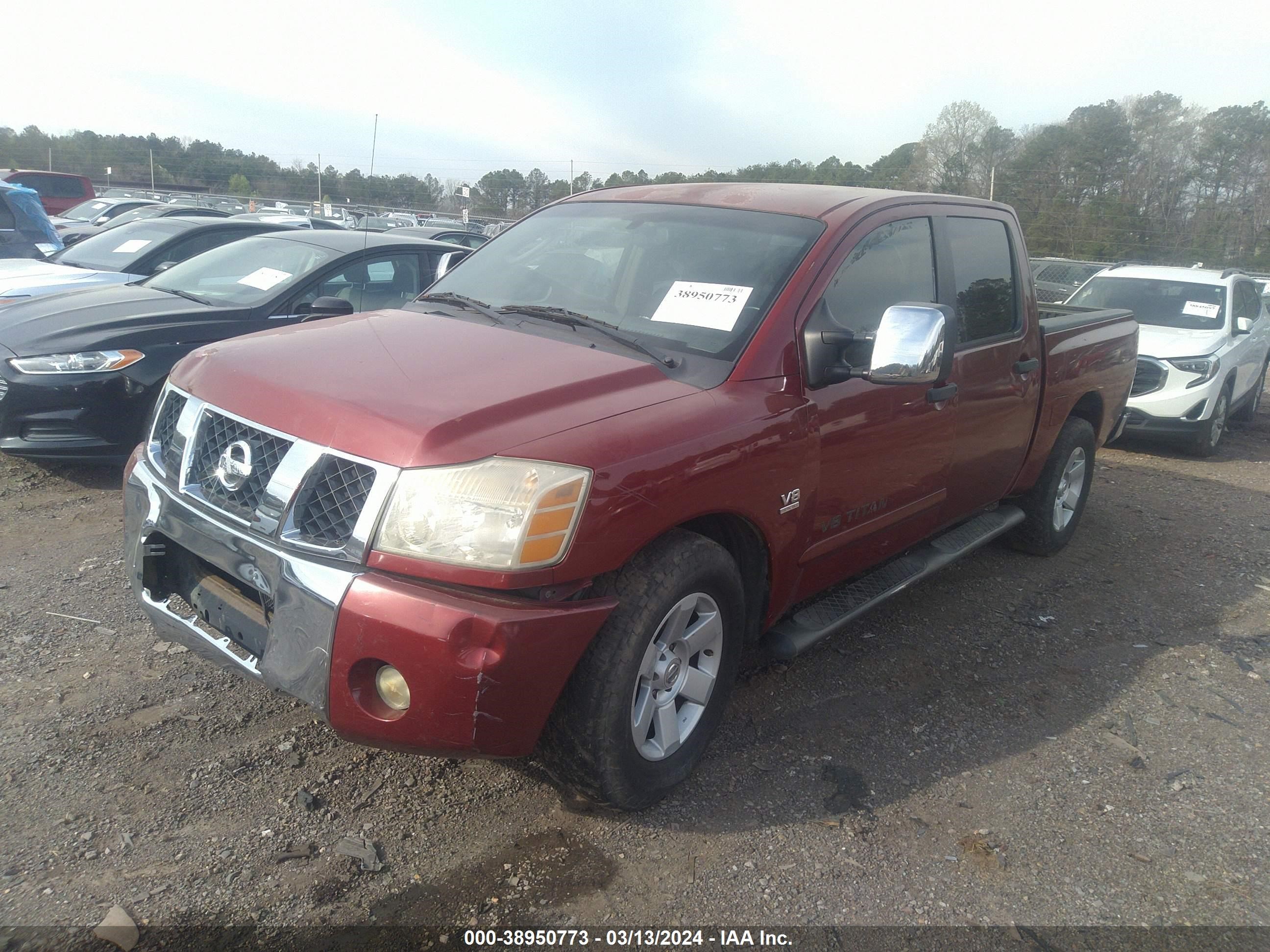 Photo 1 VIN: 1N6AA07A14N535909 - NISSAN TITAN 