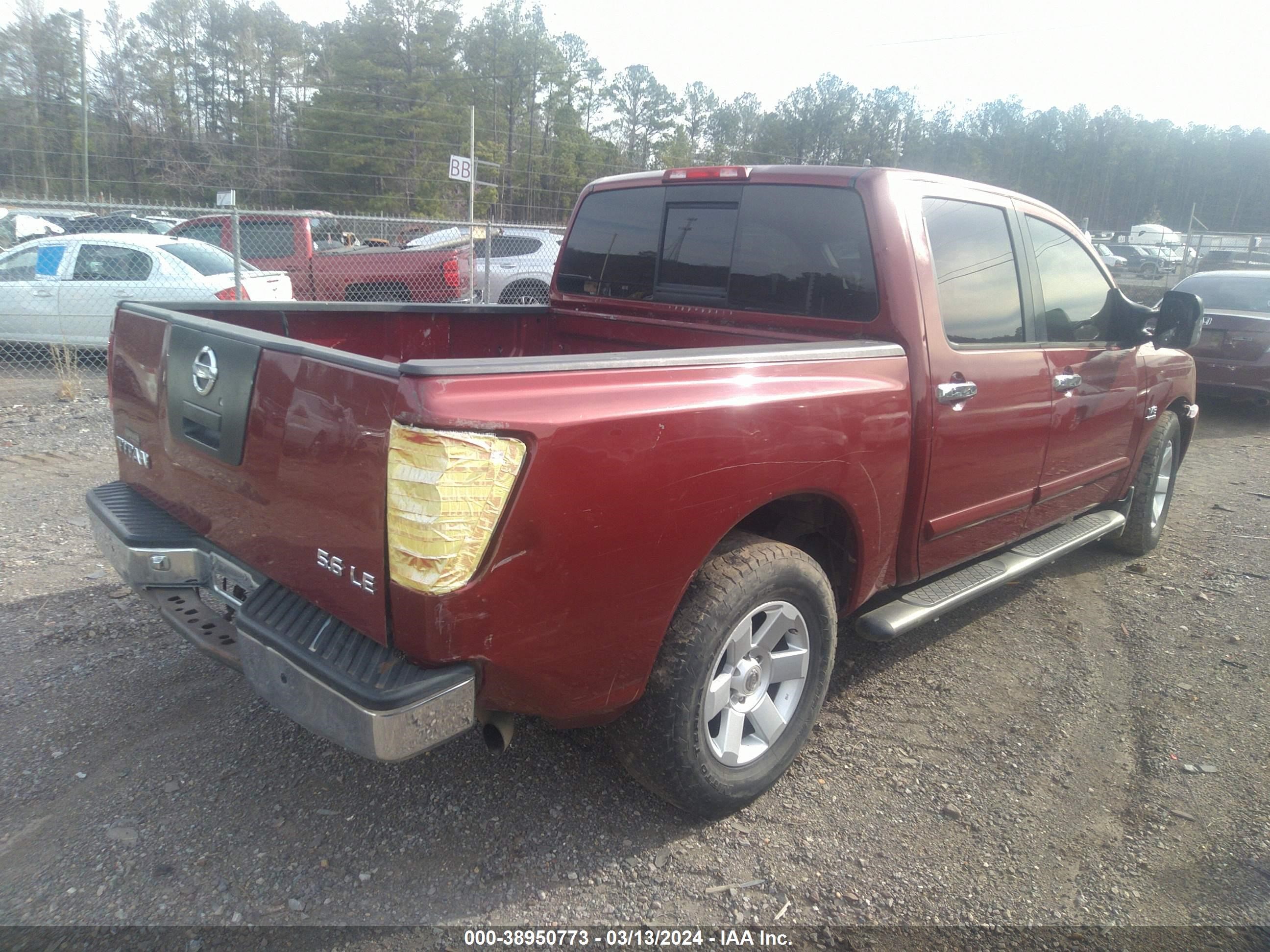 Photo 3 VIN: 1N6AA07A14N535909 - NISSAN TITAN 