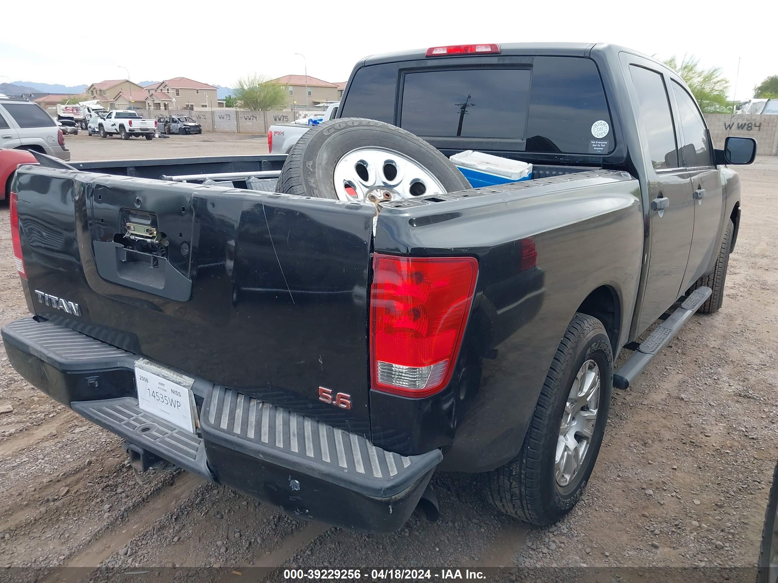 Photo 3 VIN: 1N6AA07A16N507742 - NISSAN TITAN 