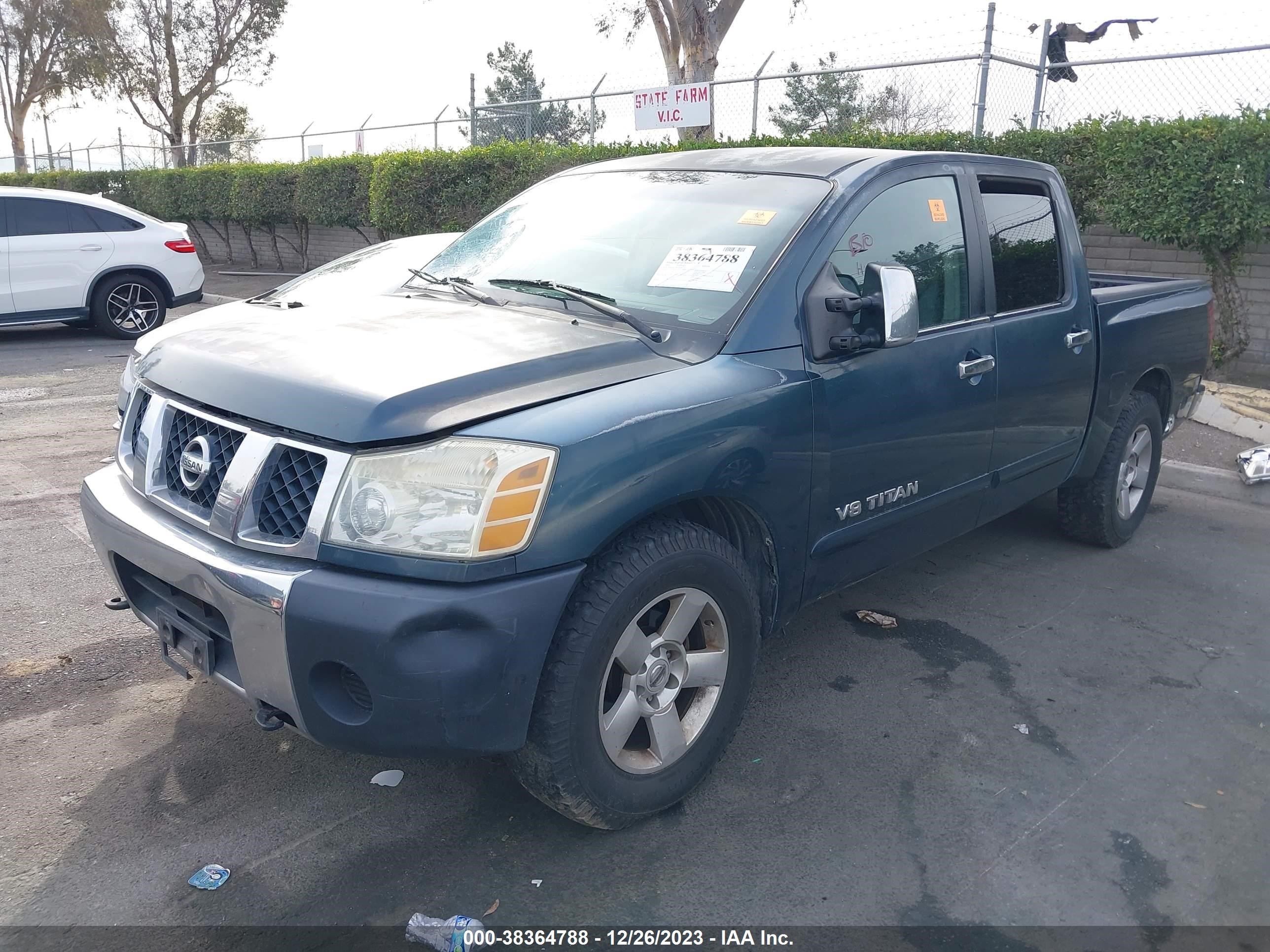 Photo 1 VIN: 1N6AA07A65N549726 - NISSAN TITAN 