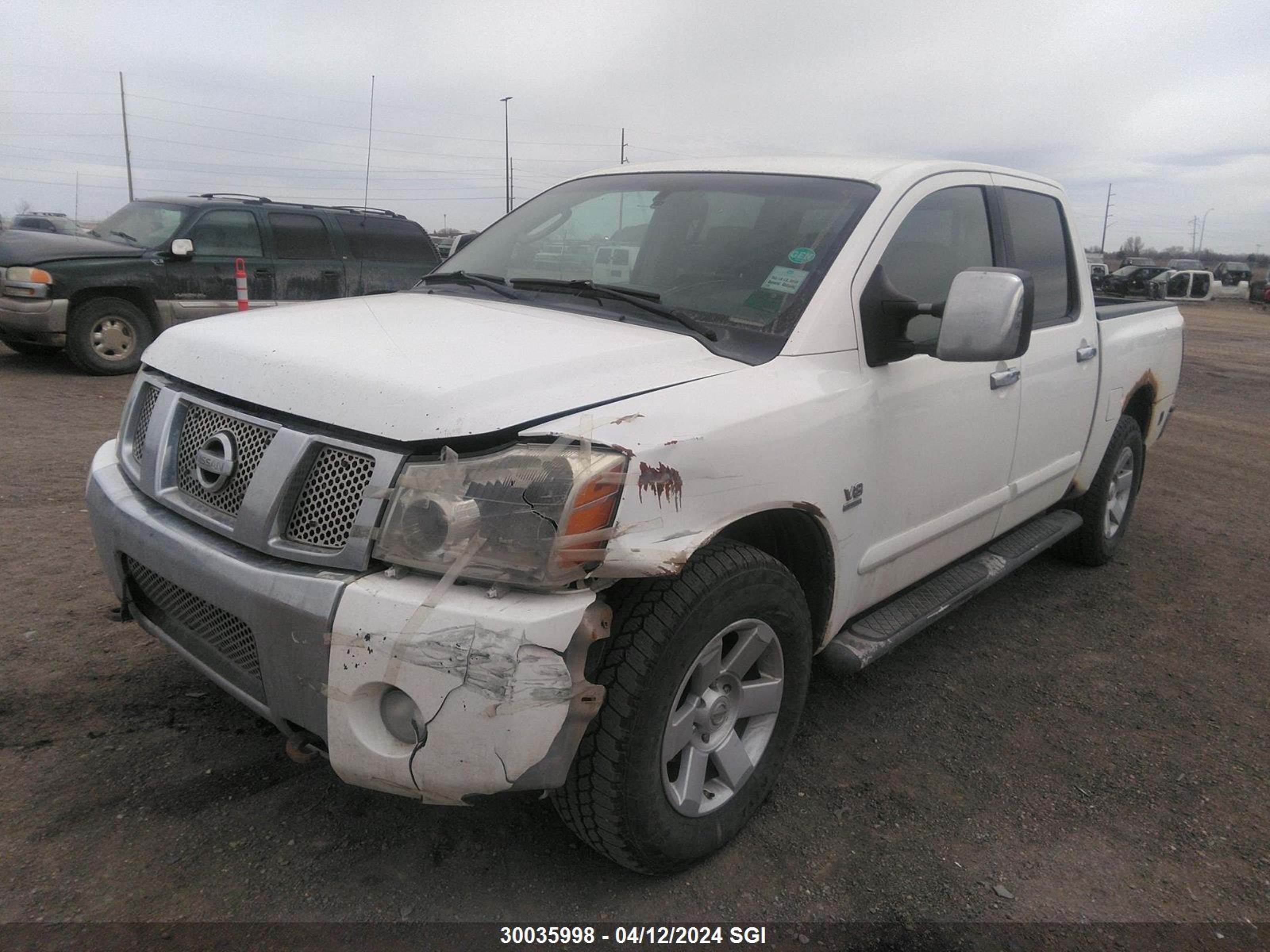 Photo 1 VIN: 1N6AA07B44N552292 - NISSAN TITAN 