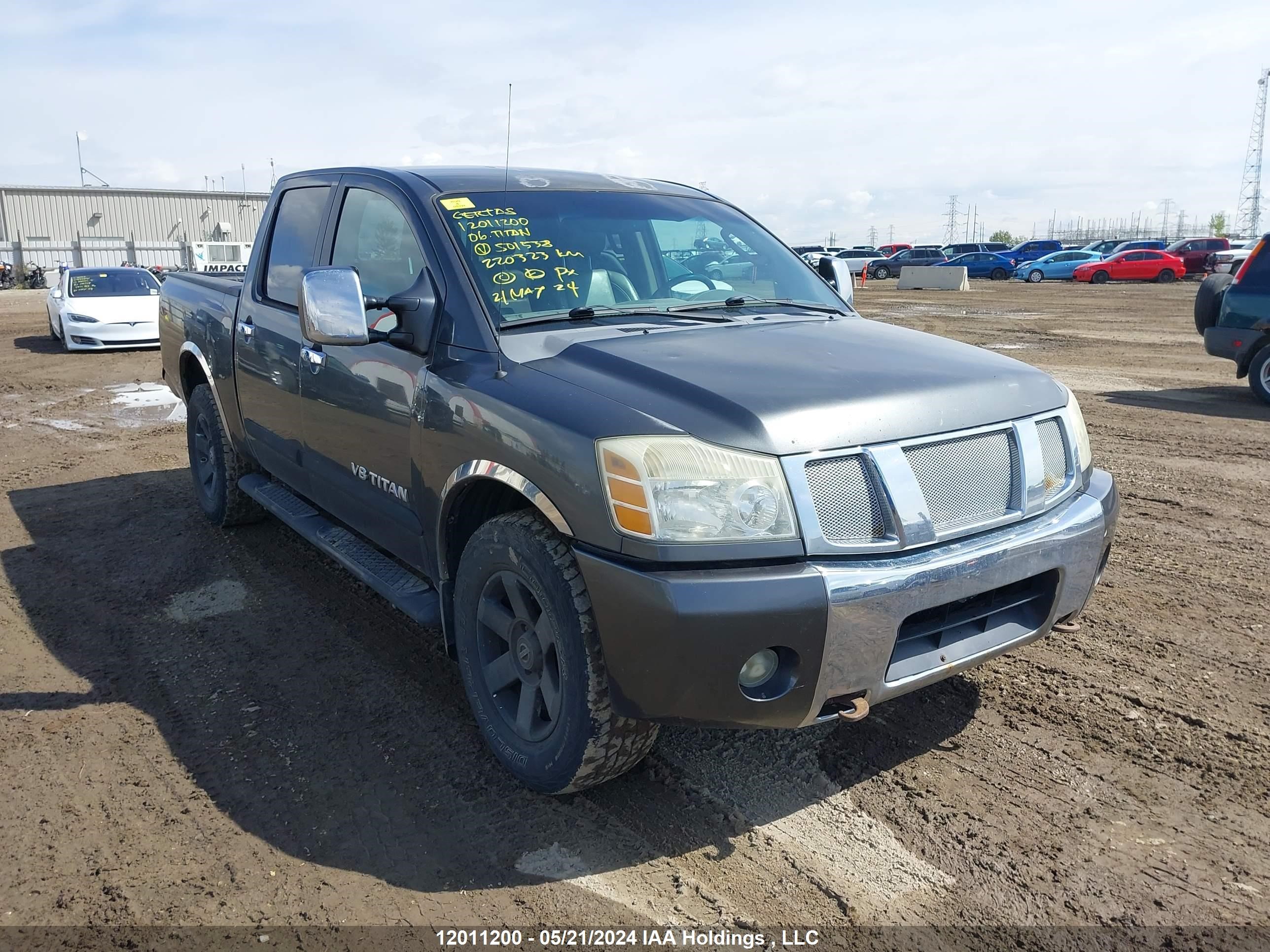 Photo 0 VIN: 1N6AA07B46N501538 - NISSAN TITAN 