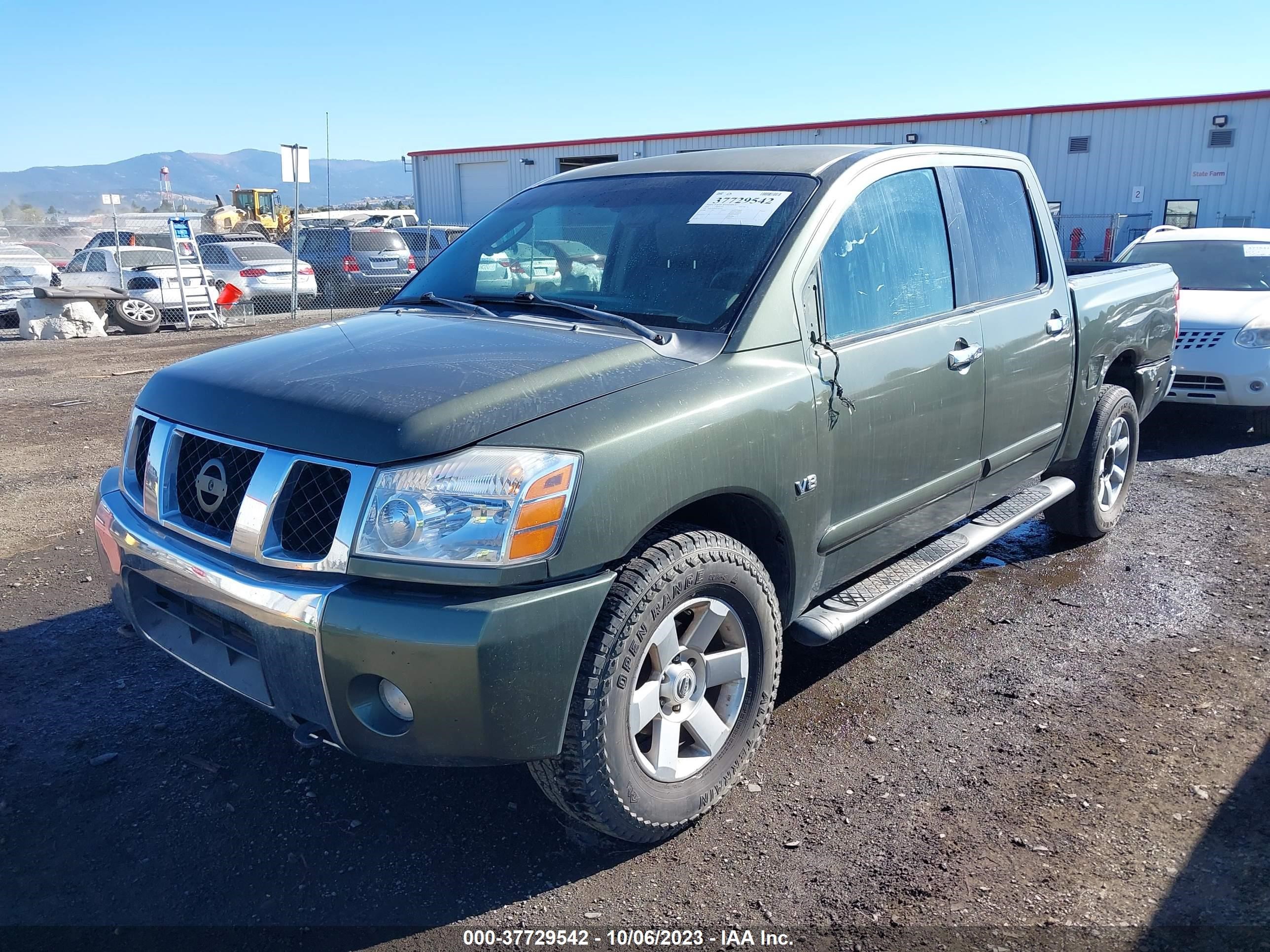 Photo 1 VIN: 1N6AA07B54N502145 - NISSAN TITAN 