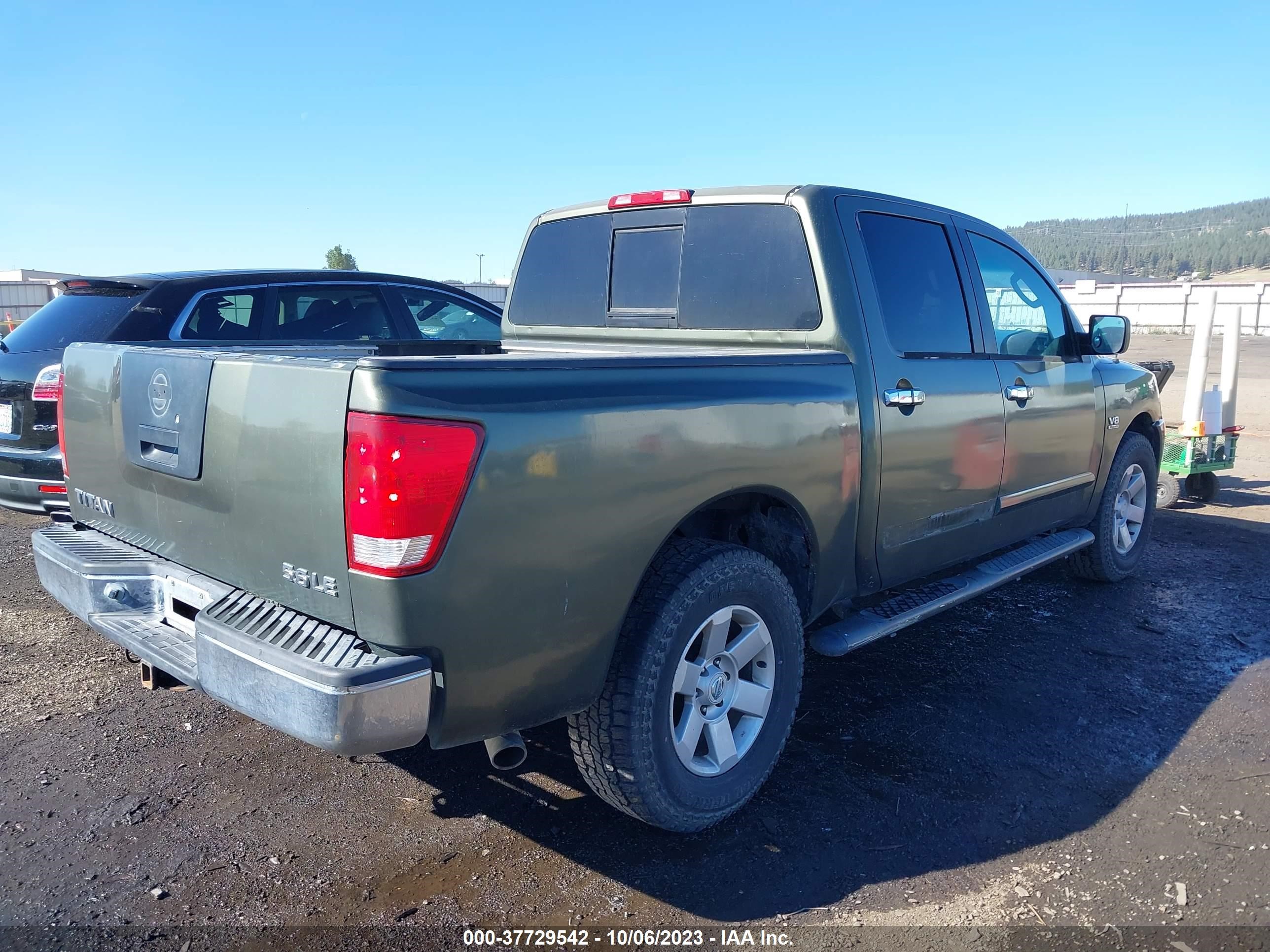 Photo 3 VIN: 1N6AA07B54N502145 - NISSAN TITAN 