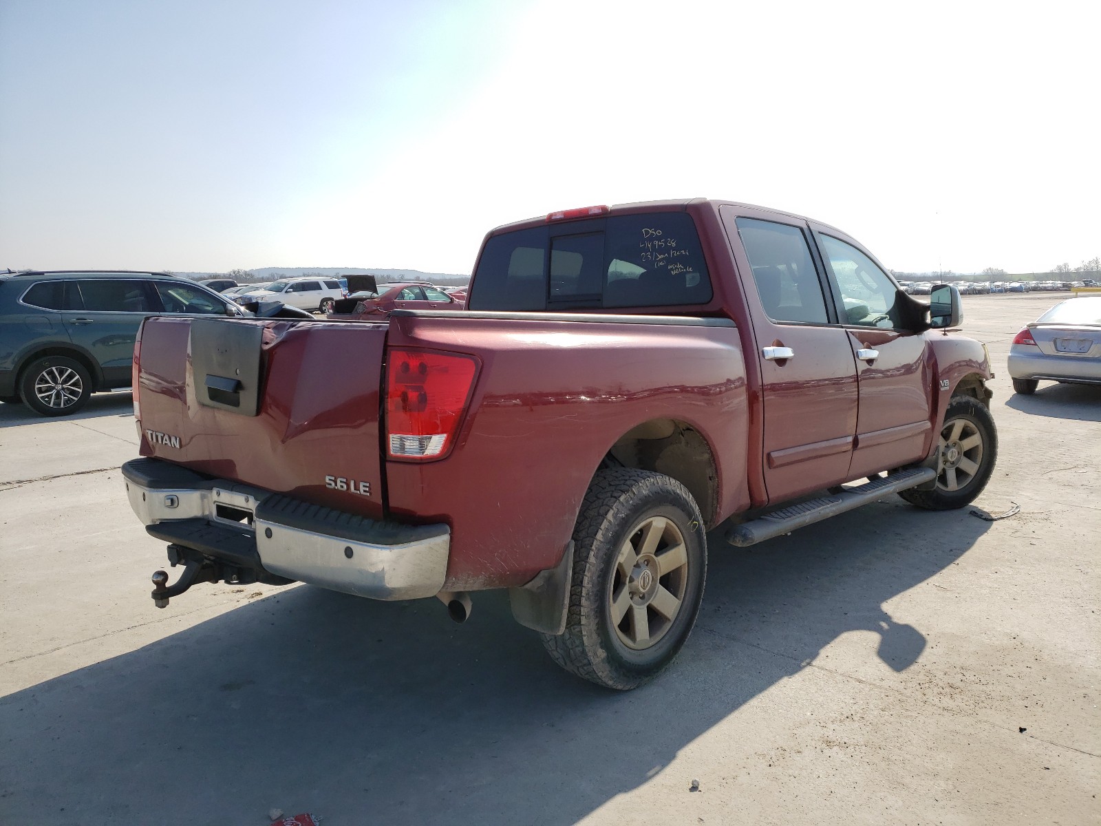 Photo 3 VIN: 1N6AA07B84N534183 - NISSAN TITAN XE 